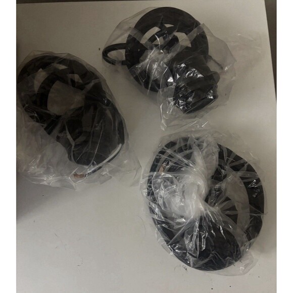 3 Pack Industrial Farmhouse Ceiling Hanging Pendant Light Fixtures Black Gold - Picture 10 of 14